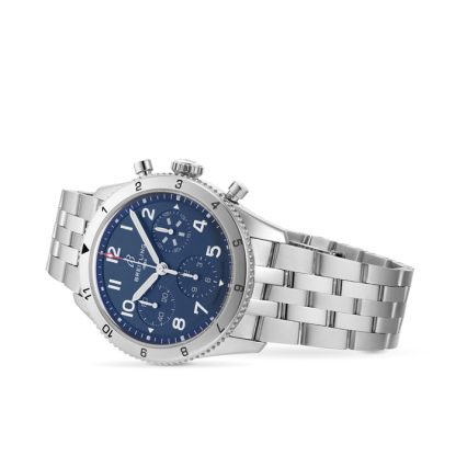 Breitling Classic AVI Chronograph 42 Tribute to Vought F4U Corsair Stainless Steel Watch A233801A1C1A1 - Billede 4