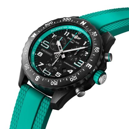 Breitling Endurance Pro 38mm Unisex Watch Turquoise The Watches Of Switzerland Group Exclusive X833105A1B1S1 - Billede 2