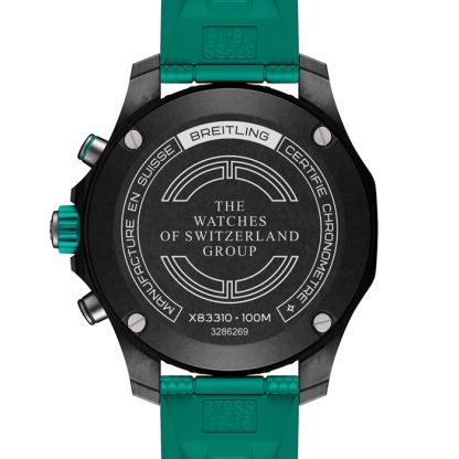 Breitling Endurance Pro 38mm Unisex Watch Turquoise The Watches Of Switzerland Group Exclusive X833105A1B1S1 - Billede 4