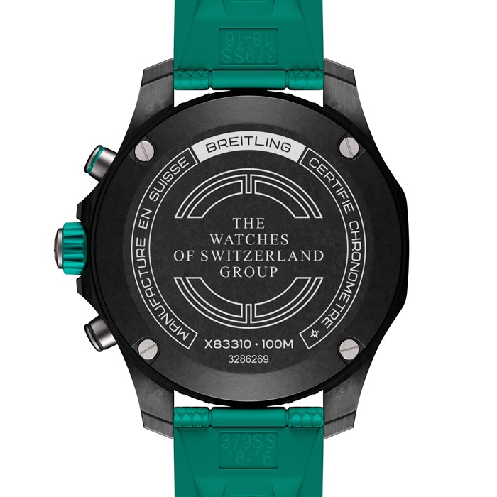 Breitling Endurance Pro 38mm Unisex Watch Turquoise The Watches Of Switzerland Group Exclusive X833105A1B1S1 - Billede 4