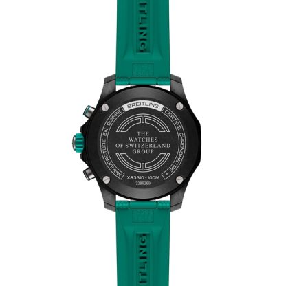 Breitling Endurance Pro 38mm Unisex Watch Turquoise The Watches Of Switzerland Group Exclusive X833105A1B1S1 - Billede 5