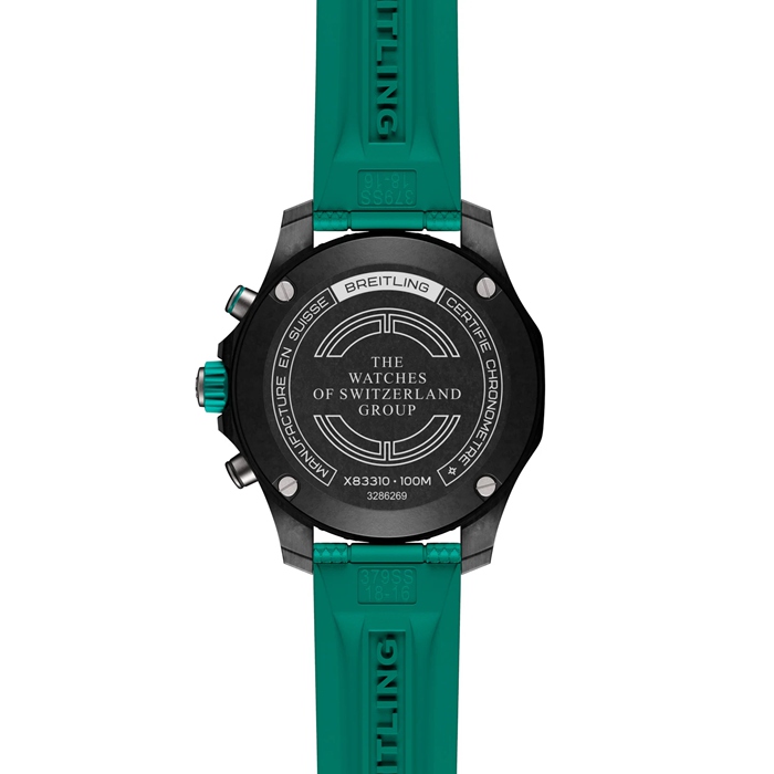 Breitling Endurance Pro 38mm Unisex Watch Turquoise The Watches Of Switzerland Group Exclusive X833105A1B1S1 - Billede 5