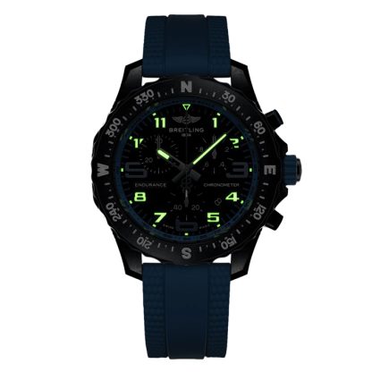 Breitling Endurance Pro 38mm Unisex-ur Blå gummi X83310281B1S1 - Billede 5