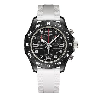 Breitling Endurance Pro 38mm Unisex-ur Hvid gummi X83310A71B1S1