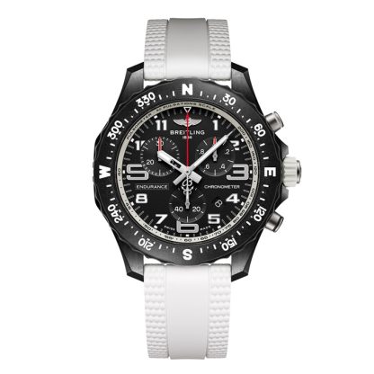Breitling Endurance Pro 38mm Unisex-ur Hvid gummi X83310A71B1S1
