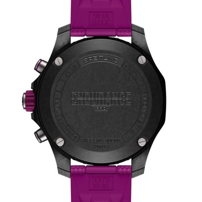 Breitling Endurance Pro 38mm Unisex-ur Lilla gummi X83310F61B1S1 - Billede 2