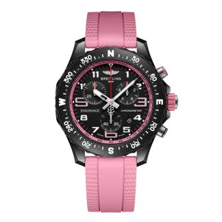 Breitling Endurance Pro 38mm Unisex-ur Pink Rubber X83310D41B1S1