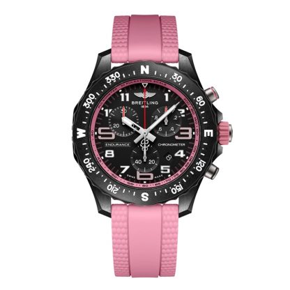 Breitling Endurance Pro 38mm Unisex-ur Pink Rubber X83310D41B1S1
