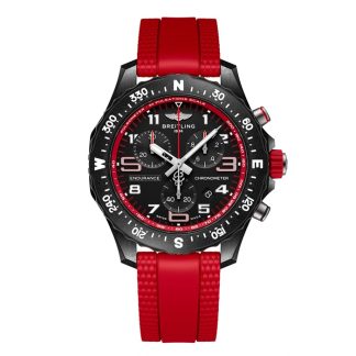 Breitling Endurance Pro 38mm Unisex-ur Rød gummi X83310D91B2S1