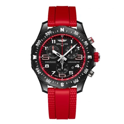 Breitling Endurance Pro 38mm Unisex-ur Rød gummi X83310D91B2S1