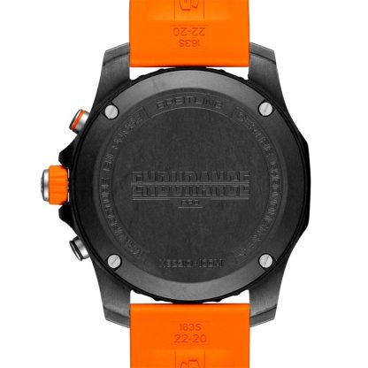 Breitling Endurance Pro 44mm Orange gummirem ur X82310A51B1S1 - Billede 4