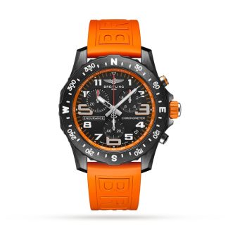 Breitling Endurance Pro 44mm Orange gummirem ur X82310A51B1S1