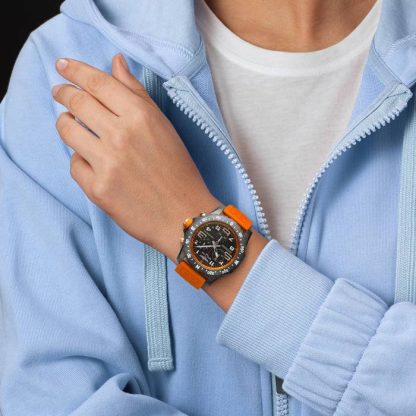 Breitling Endurance Pro 44mm Orange gummirem ur X82310A51B1S1 - Billede 5