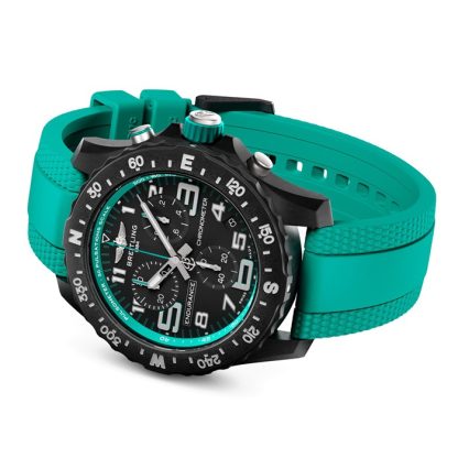 Breitling Endurance Pro 44mm Unisex-ur Turkis The Watches Of Switzerland Group Exclusive X823101L1B1S1 - Billede 3