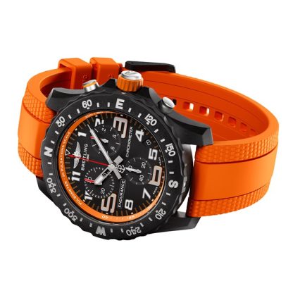 Breitling Endurance Pro 44mm herreur Orange gummi X82310A51B1S2 - Billede 3