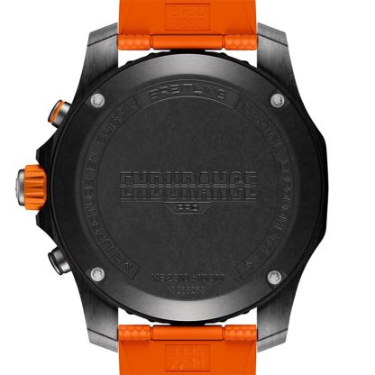 Breitling Endurance Pro 44mm herreur Orange gummi X82310A51B1S2 - Billede 4