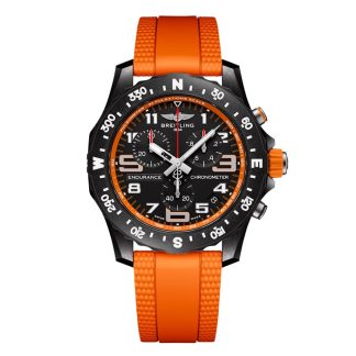 Breitling Endurance Pro 44mm herreur Orange gummi X82310A51B1S2