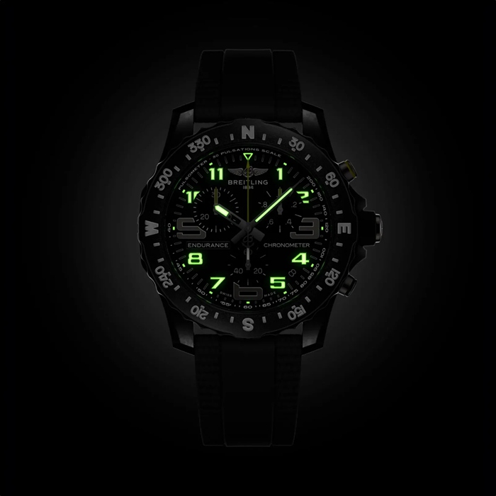 Breitling Endurance Pro 44mm herreur sort X82310E51B1S2 - Billede 5