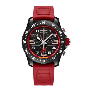 Breitling Endurance Pro IRONMAN® 2024 44mm Unisex-ur Rød gummi X823107C1M1S1