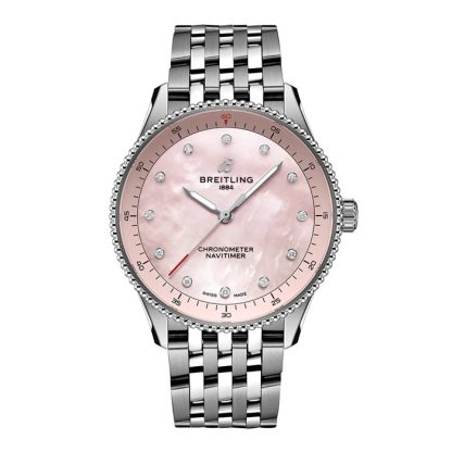 Breitling Navitimer 32mm Dameur Pink Perlemor A77320D91K1A1