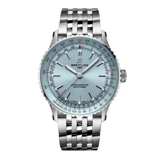Breitling Navitimer Automatic 41 mm herreur lyseblå rustfrit stål A17329171C1A1