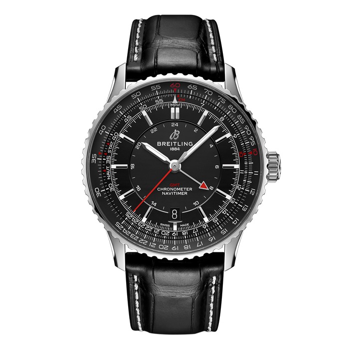 Breitling Navitimer Automatic GMT 41mm herreur sort A32310251B1P1