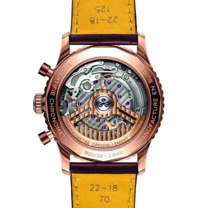 Breitling Navitimer B01 Chronograph 41 18k Red Gold Watch RB0139211G1P1 - Billede 2