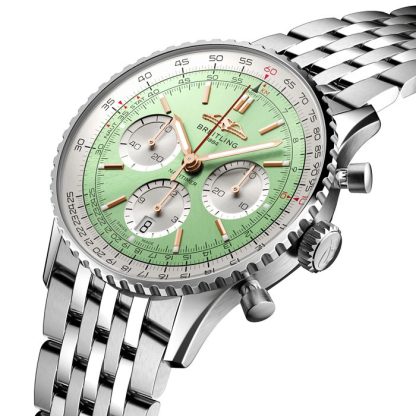 Breitling Navitimer B01 Chronograph 41 ur i rustfrit stål AB0139211L1A1 - Billede 2