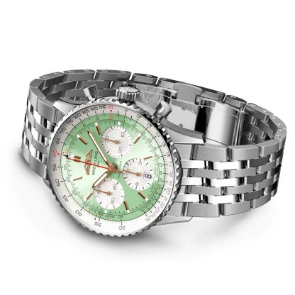 Breitling Navitimer B01 Chronograph 41 ur i rustfrit stål AB0139211L1A1 - Billede 3