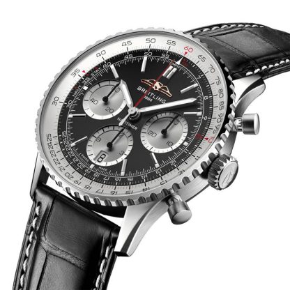 Breitling Navitimer B01 Chronograph 41mm herreur sort AB0139211B1P1 - Billede 2
