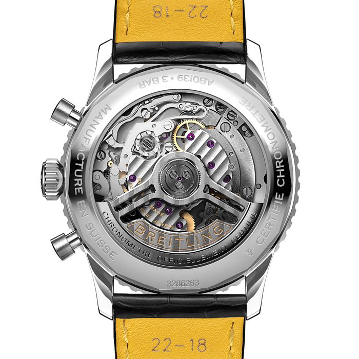 Breitling Navitimer B01 Chronograph 41mm herreur sort AB0139211B1P1 - Billede 4