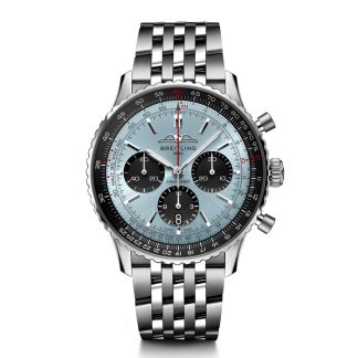 Breitling Navitimer B01 Chronograph 43 Rustfrit Stål Isblå Ur AB0138241C1A1