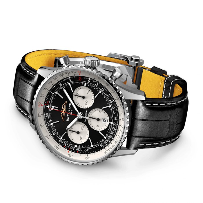 Breitling Navitimer B01 Chronograph 43 ur i rustfrit stål AB0138211B1P1 - Billede 3
