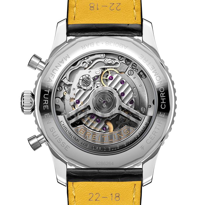 Breitling Navitimer B01 Chronograph 43 ur i rustfrit stål AB0138211B1P1 - Billede 4