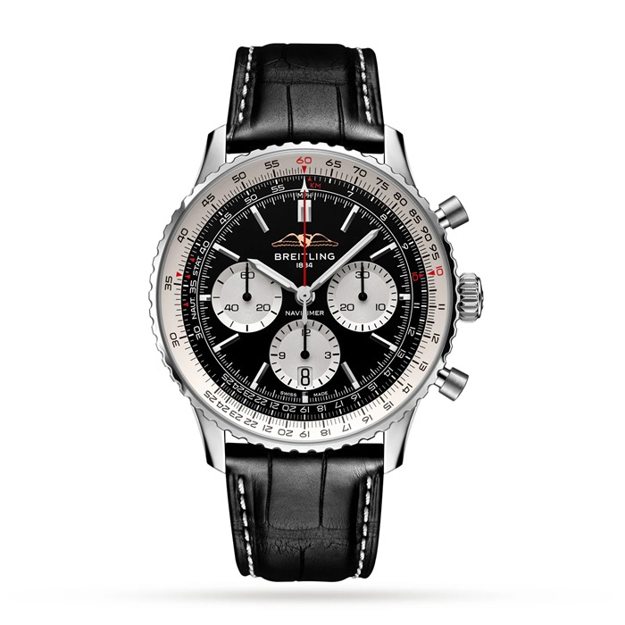 Breitling Navitimer B01 Chronograph 43 ur i rustfrit stål AB0138211B1P1