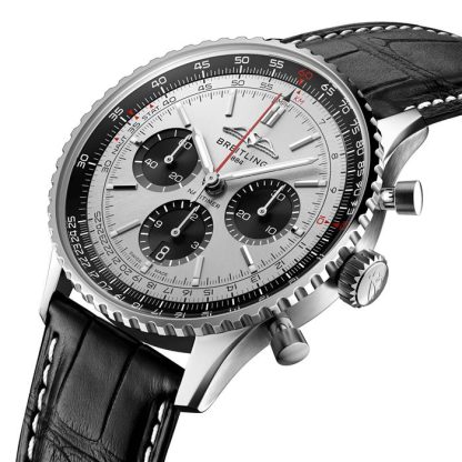 Breitling Navitimer B01 Chronograph 43 ur i rustfrit stål AB0138241G1P1 - Billede 3