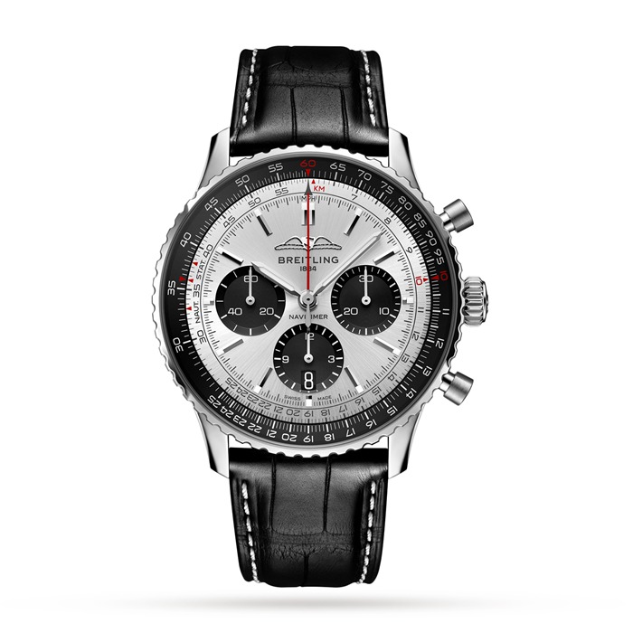 Breitling Navitimer B01 Chronograph 43 ur i rustfrit stål AB0138241G1P1