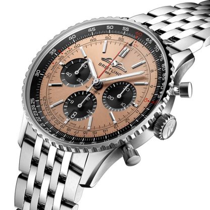 Breitling Navitimer B01 Chronograph 43 ur i rustfrit stål AB0138241K1A1 - Billede 2