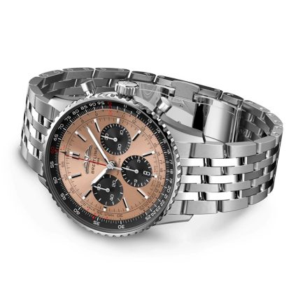 Breitling Navitimer B01 Chronograph 43 ur i rustfrit stål AB0138241K1A1 - Billede 3