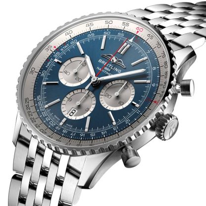 Breitling Navitimer B01 Chronograph 46 Rustfrit stål-ur AB0137211C1A1 - Billede 2
