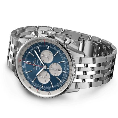 Breitling Navitimer B01 Chronograph 46 Rustfrit stål-ur AB0137211C1A1 - Billede 3