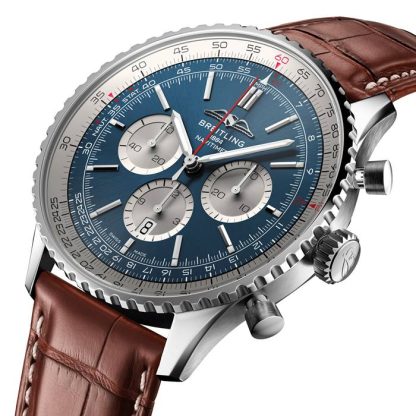 Breitling Navitimer B01 Chronograph 46 ur i rustfrit stål AB0137211C1P1 - Billede 3