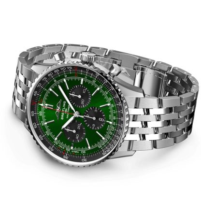 Breitling Navitimer B01 Chronograph 46 ur i rustfrit stål AB0137241L1A1 - Billede 3