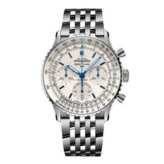 Breitling Navitimer Chronograph 41mm herreur hvid AB0139A71G1A1