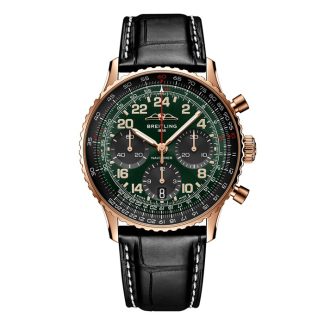 Breitling Navitimer Cosmanaute 41mm Limited Edition Herreur Grøn RB12302A1L1P1