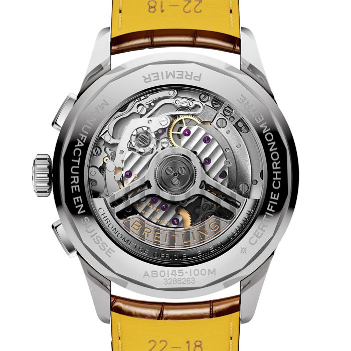Breitling Premier B01 Chronograph 42mm herreur blå AB0145171C1P1 - Billede 2