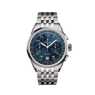 Breitling Premier B01 Chronograph 42mm herreur blå rustfrit stål AB0145171C1A1