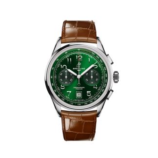 Breitling Premier B01 Chronograph 42mm herreur grøn AB0145371L1P1