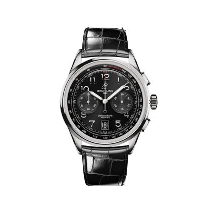 Breitling Premier B01 Chronograph 42mm herreur sort AB0145221B1P1