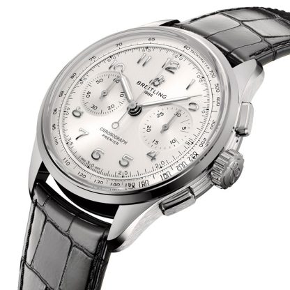 Breitling Premier B09 Chonograph 40mm herreur sølv AB0930371G1P1 - Billede 2